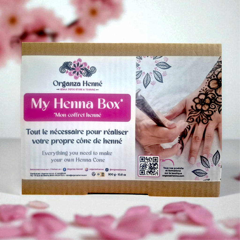Kit Henné "My Henna Box" Organza Henné